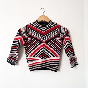 RIVER ISLAND CROPPED FITTED SWEATER TOP